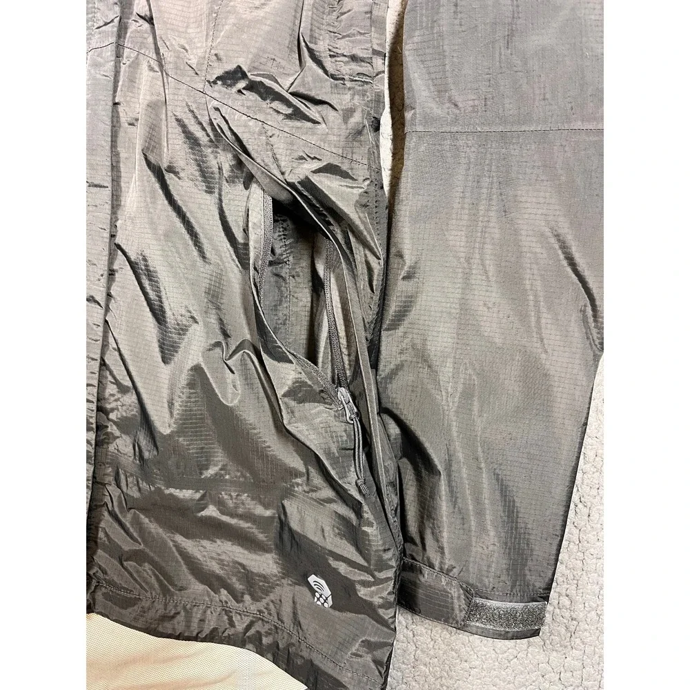 Mountain Hardwear Acadia Parka Womens XS Black Rain Jacket Hooded OL8283 - Picture 4 of 13